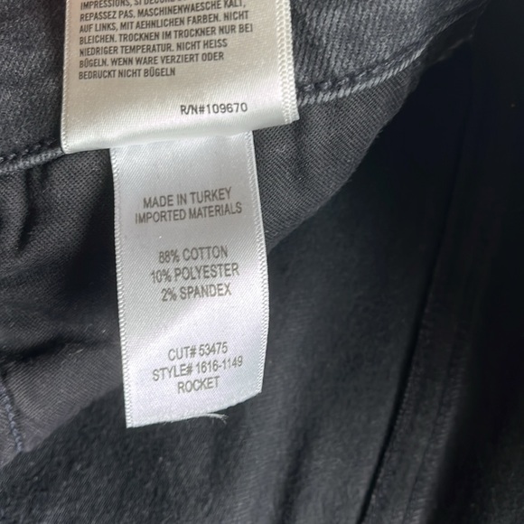 Citizens of Humanity Rocket Ankle Skinny Black Wash Jeans - Picture 8 of 10